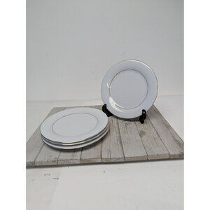 Vintage 1997 Set Of 4 Sakura Classic Gold Salad Plates 7 1/2"